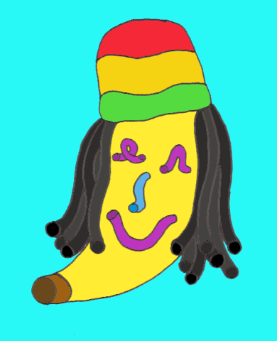 Banana happy rasta GIF on GIFER - by Ballagda