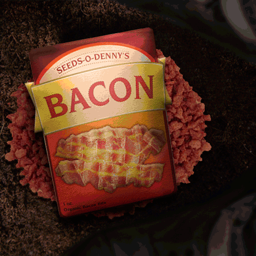 Bacon people tree GIF on GIFER by Mogelv