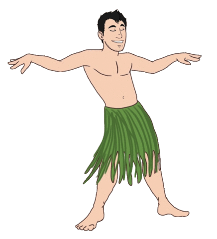 hawaiian dance gif