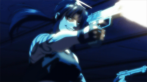 anime gun fight gif