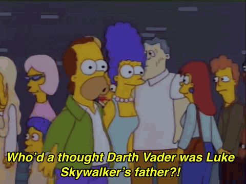 Simpsons star wars spoilers GIF on GIFER - by Goldweaver