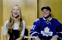 Hockey laugh GIF - Find on GIFER