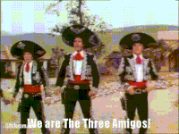 The Three Amigos Canteen/Lip Balm scene on Make a GIF