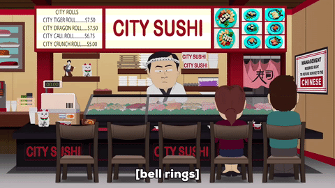 City sushi chef GIFs - Obtenez le meilleur gif sur GIFER