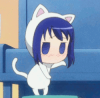 Гифки Аниме Аниме девушка GIF