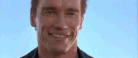 Terminator Smiley Schwarzenegger GIFs - Get the best gif on GIFER