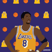 Kobe Bryant Animated Tribute GIF