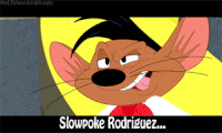 GIFs Speedy gonzales Looney tunes The looney tunes show GIF