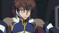 Lelouch Uses Geass On Kallen (Revisited) Gif by AmatureManga on