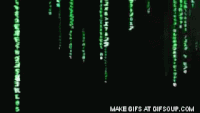 Matrix code GIF - Conseguir o melhor gif em GIFER