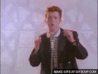 Rickroll GIFs - Get the best gif on GIFER