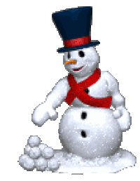 Animated Snowman Gif