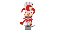 GIF joker, joko, transparent, les meilleurs GIFs animés chef, cuisine, sticker, miam, télécharger gratuitement 