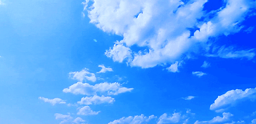 Голубое небо гифки, анимированные GIF изображения голубое небо