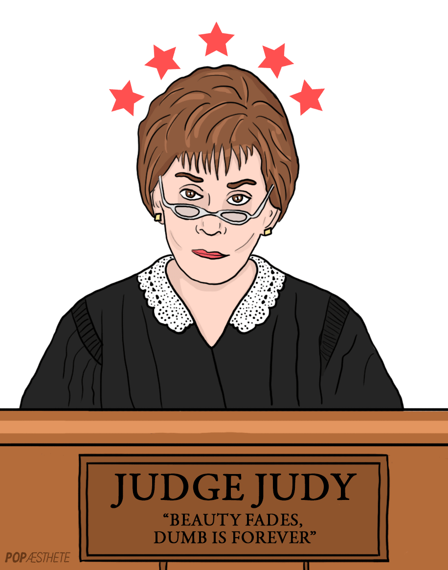 Все гифки "only judy can judge me" .