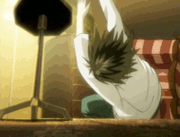 Ryuzaki l lawliet death note GIF on GIFER - by Buzalak