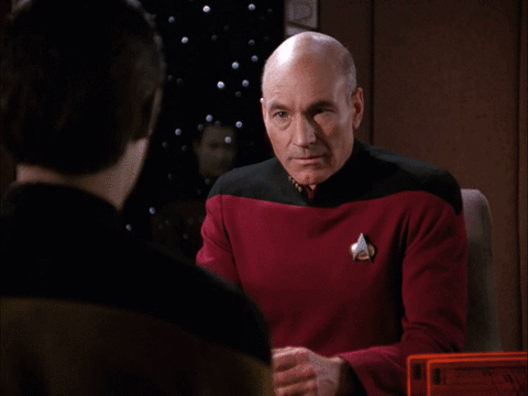 Picard facepalm GIFs - Hole dir die besten GIFs auf GIFER