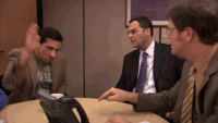 GIF thank you, the office, michael scott, best animated GIFs editingandlayout, free download 