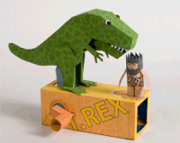 T rex running GIF on GIFER - by Nalkree