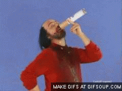 Cigarette juice GIF