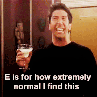 The one where ross is fine GIFs - Get the best gif on GIFER