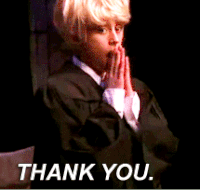 GIF thank you, thanks, draco malfoy, best animated GIFs memes, avpm, lauren lopez, avps, free download 