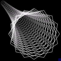 GIFs The blue square Abstract Loop GIF