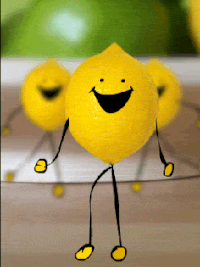 Лимон гифки, анимированные GIF изображения лимон - скачать гиф картинки на  GIFER