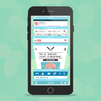 GIF mets mobile design - animated GIF on GIFER