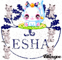 Image result for happy birthday esha gif"