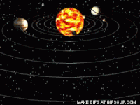 Солнечная система гифка - Солнечная система GIF