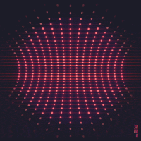 gifs glow grid loop gifer
