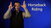 Hbo horseback drops mic GIF en GIFER - de Siragra