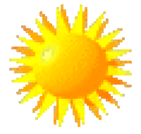 Гиф солнце на прозрачном фоне анимация
