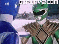 Teamwork Power Rangers Superteam GIF