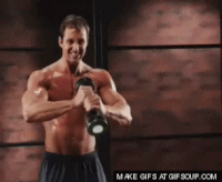 shake weight for men unofficial ad on Make a GIF