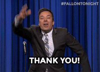 GIF thank you, thanks, thank you for watching, best animated GIFs thanks for watching, jimmy fallon, nbc, thank u, free download tonight show, 