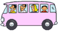 Звучат машины движущийся транспорт. Автобус анимация. Автобус с детьми анимация. Автобус гиф. Гифка транспорт.