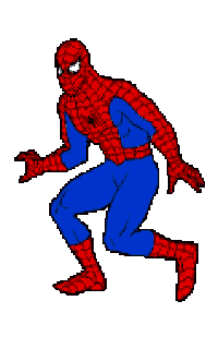 GIF transparent spiderman walking - animated GIF on GIFER