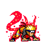  Transparent Naruto Pixel Art Gif 116486