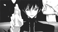 Lelouch Uses Geass On Kallen (Revisited) Gif by AmatureManga on