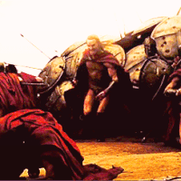 300 - this is sparta on Make a GIF