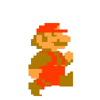Mario running