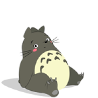 GIF my neighbor totoro, best animated GIFs free download 
