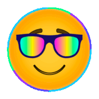 GIF emoji, transparent, stoned, best animated GIFs glasses, hippie, free download 