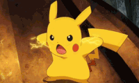 pikachu electricity gif