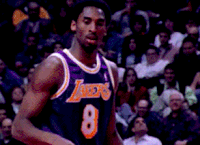 The Basketball Machine: Random NBA .GIF of the Day: Afro Kobe