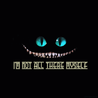 GIF alice in wonderland cheshire cat tim burton animated GIF on