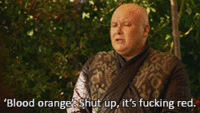 GAMES OF THRONES GIF SERIES - Sandor Clegane shut up about it