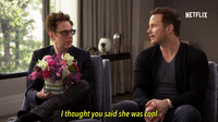 She used to be cool James gunn GIF - She used to be cool James gunn Chris pratt GIFs